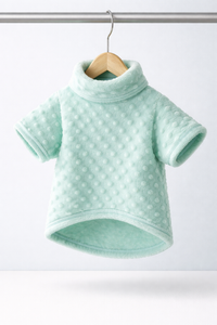 Hoodie COCKER con Cuello Alto Menta